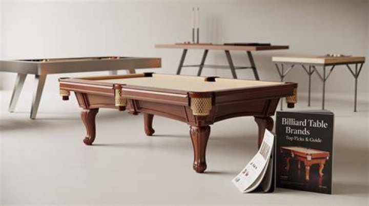 Best Billiard Table Brands: Discover the Top Choices for Your Home or Club