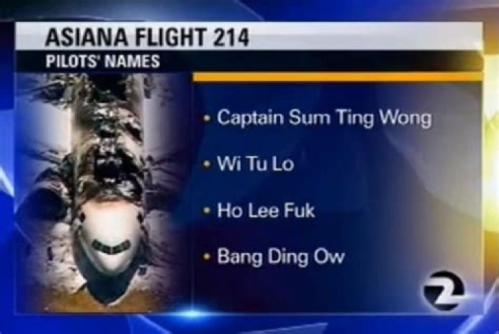 Captain Sum Ting Wong: The Unforgettable News Gaffe That Rocked the Airwaves