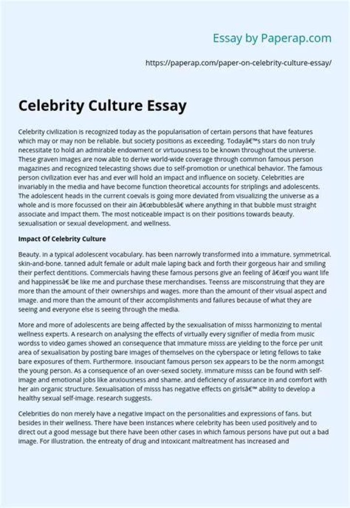 Celebrity Culture: A Deep Dive Into the World of Fame, Influence, and Society