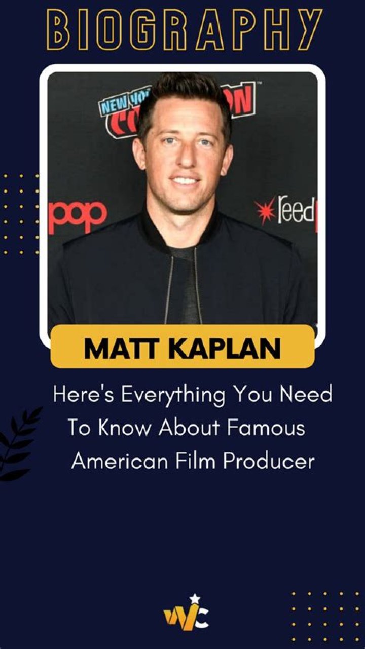 Discover Matt Kaplan: The Visionary Producer Shaping Young Adult Entertainment