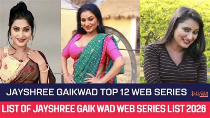 Jayshree Gaikwad's New Web Series: What You Need to Know About Her Latest Project