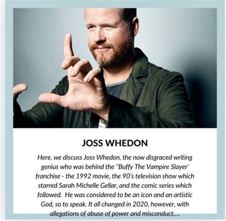 Joss Whedon: The Mastermind Behind Iconic Storytelling