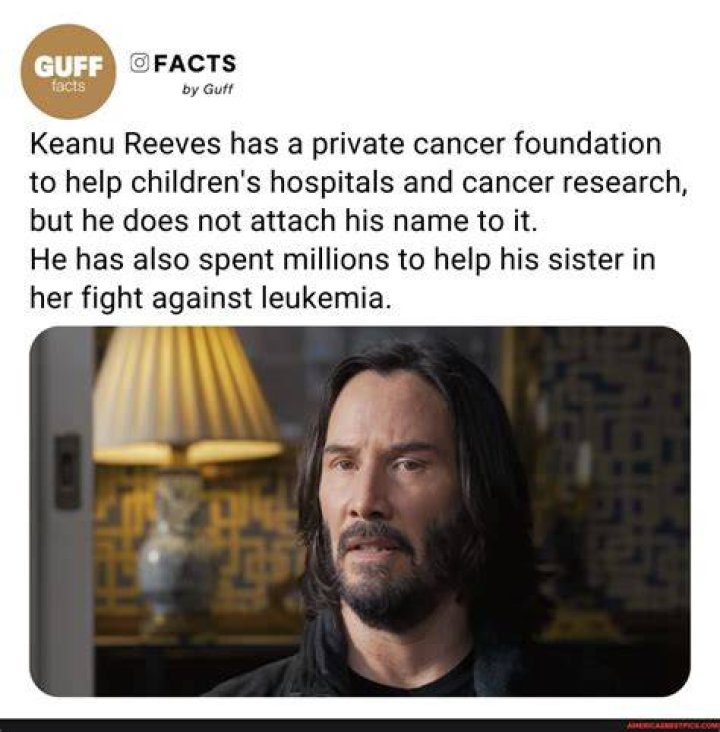 Keanu Reeves Have Cancer: Separating Fact from Fiction