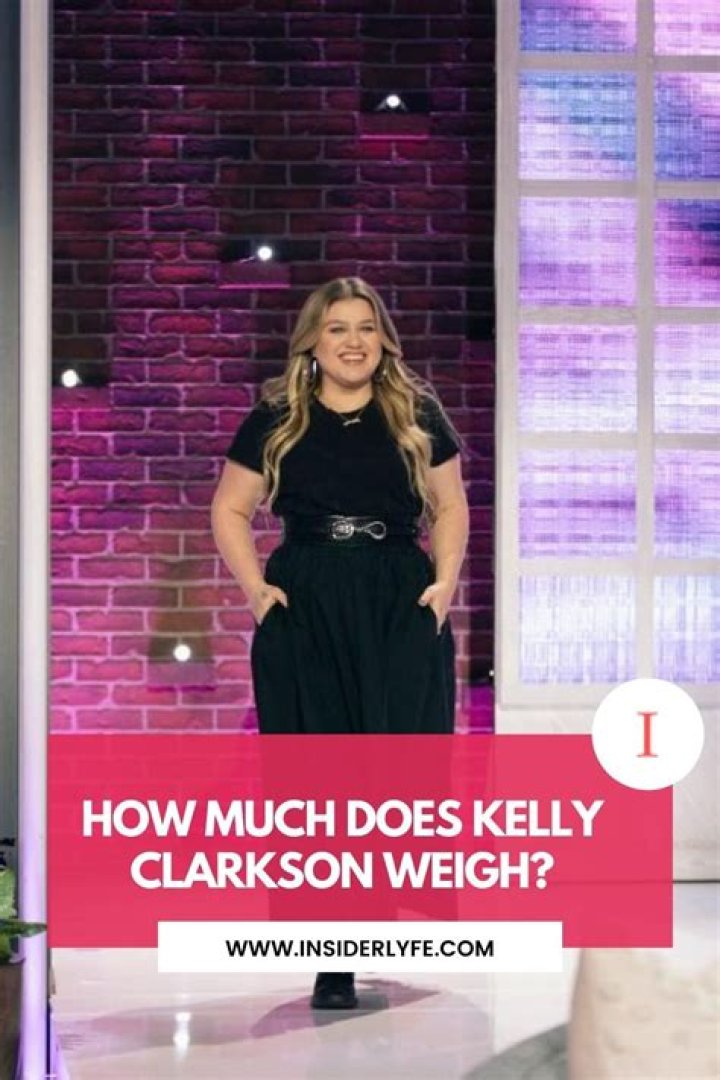 Kelly Clarkson's Weight: Uncovering the Truth