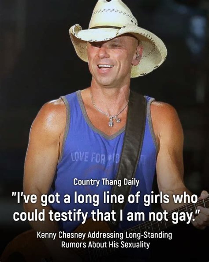 Kenny Chesney: Is He Gay? Unveiling the Truth Behind the Rumors