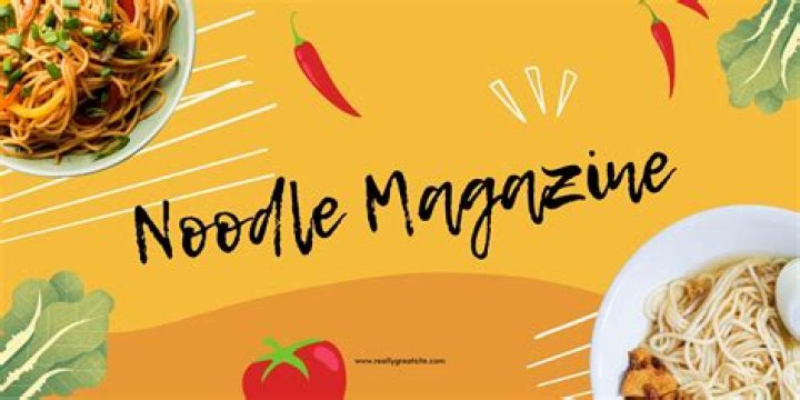 Noodle Magazine: Your Ultimate Guide to All Things Noodle
