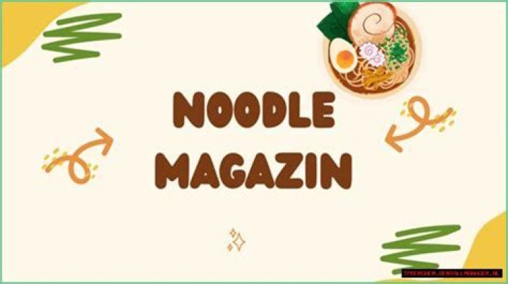 Noodles Magazine: A Comprehensive Guide to the World of Noodles