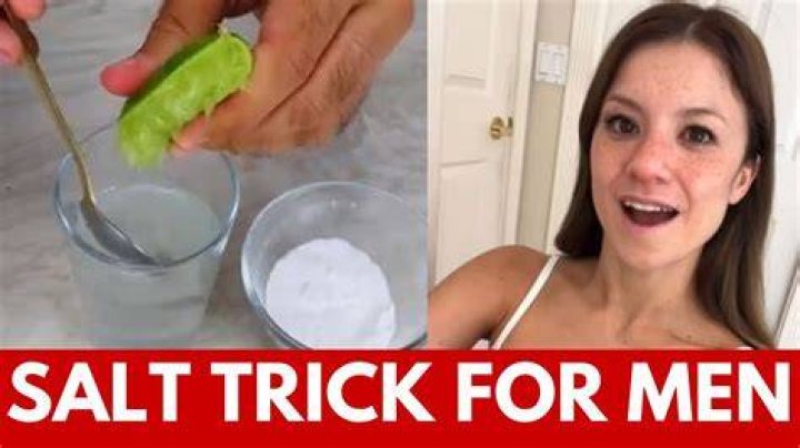 Salt Trick for Larger Penis: The Truth Unveiled