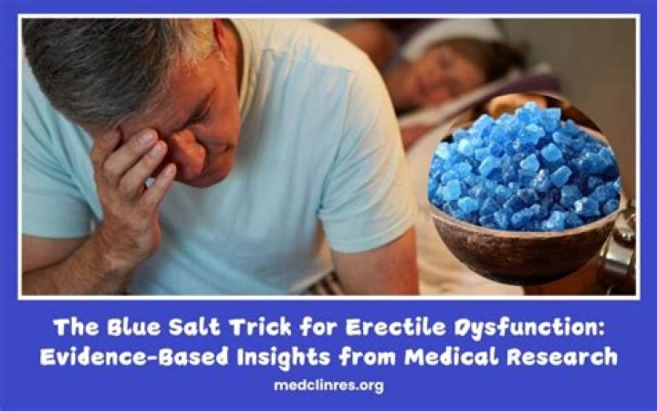 Salt Under Tongue and Erectile Dysfunction: The Surprising Connection You Need to Know
