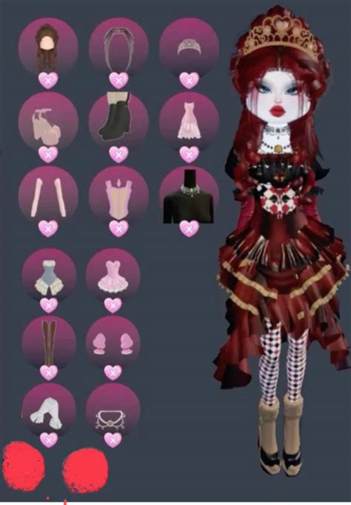 The Queen of Hearts DTI Set: Everything You Need to Know for Dress to Impress