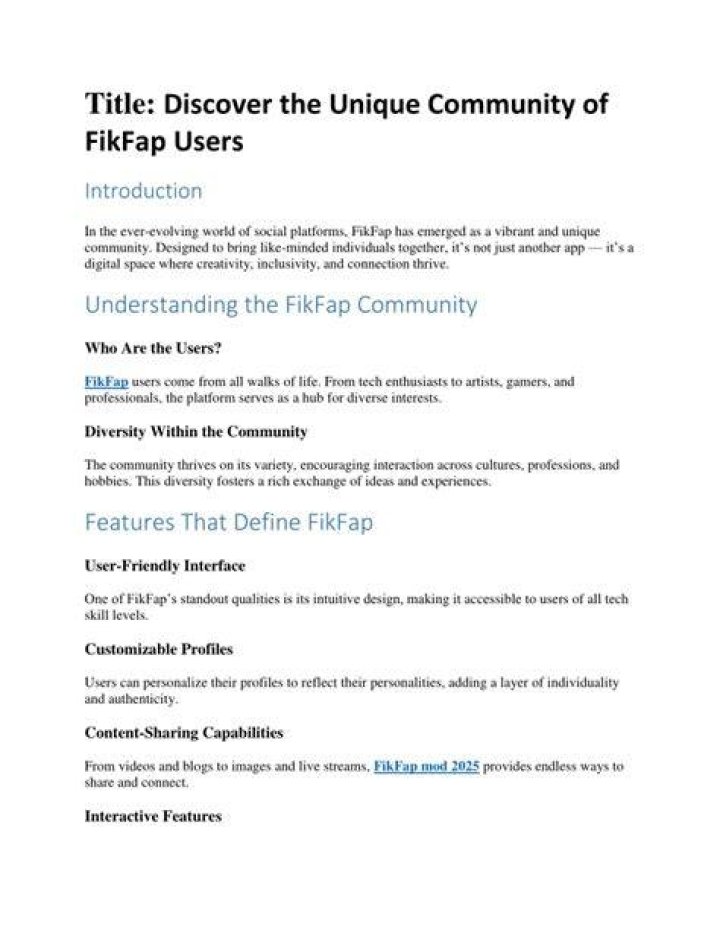 Understanding Fikfap: The Rise of a Unique Cultural Phenomenon