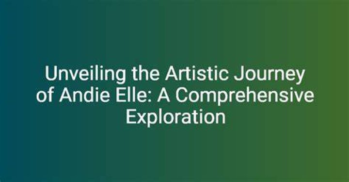 Unveiling the Essence of Artistic Sensibility: Elle's Intuitive Impact