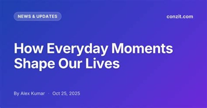 Unveiling the Magic of Moments: Why They Shape Our Lives