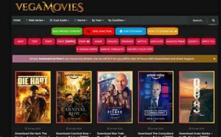 Unveiling the Secrets of Vegamovies Page 1 &ndash; Your Ultimate Streaming Companion