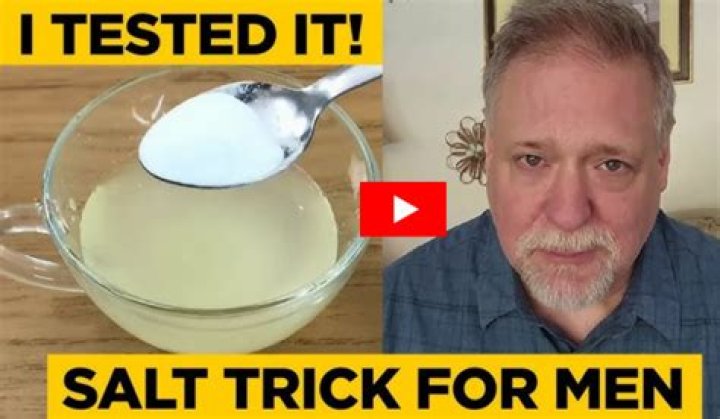 Unveiling the Truth About Male Enhancement Salt Trick