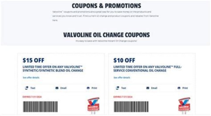 Valvoline 25 Off Coupon: Unlock Savings Like a Pro