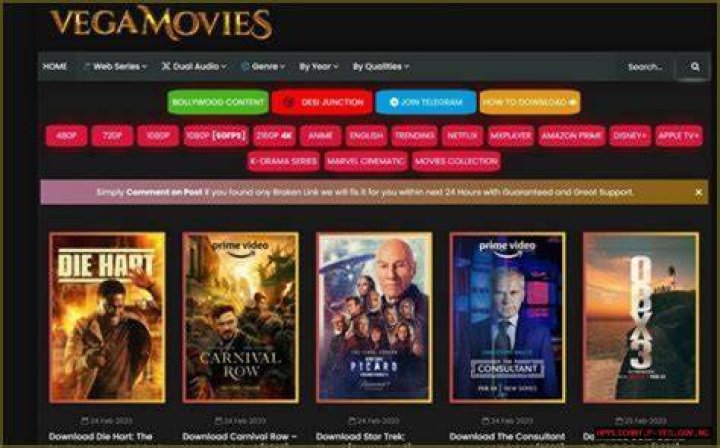 Vegamovies New Domain: Your Ultimate Guide to Streaming Movies Legally