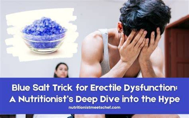 What is Blue Salt for ED? Unlocking the Secrets Behind This Controversial Solution