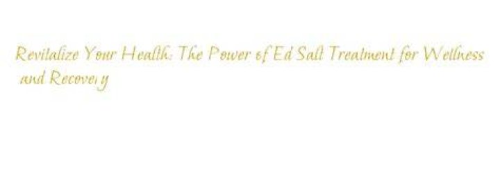 What is Salt Treatment for ED: A Natural Solution to a Common Problem